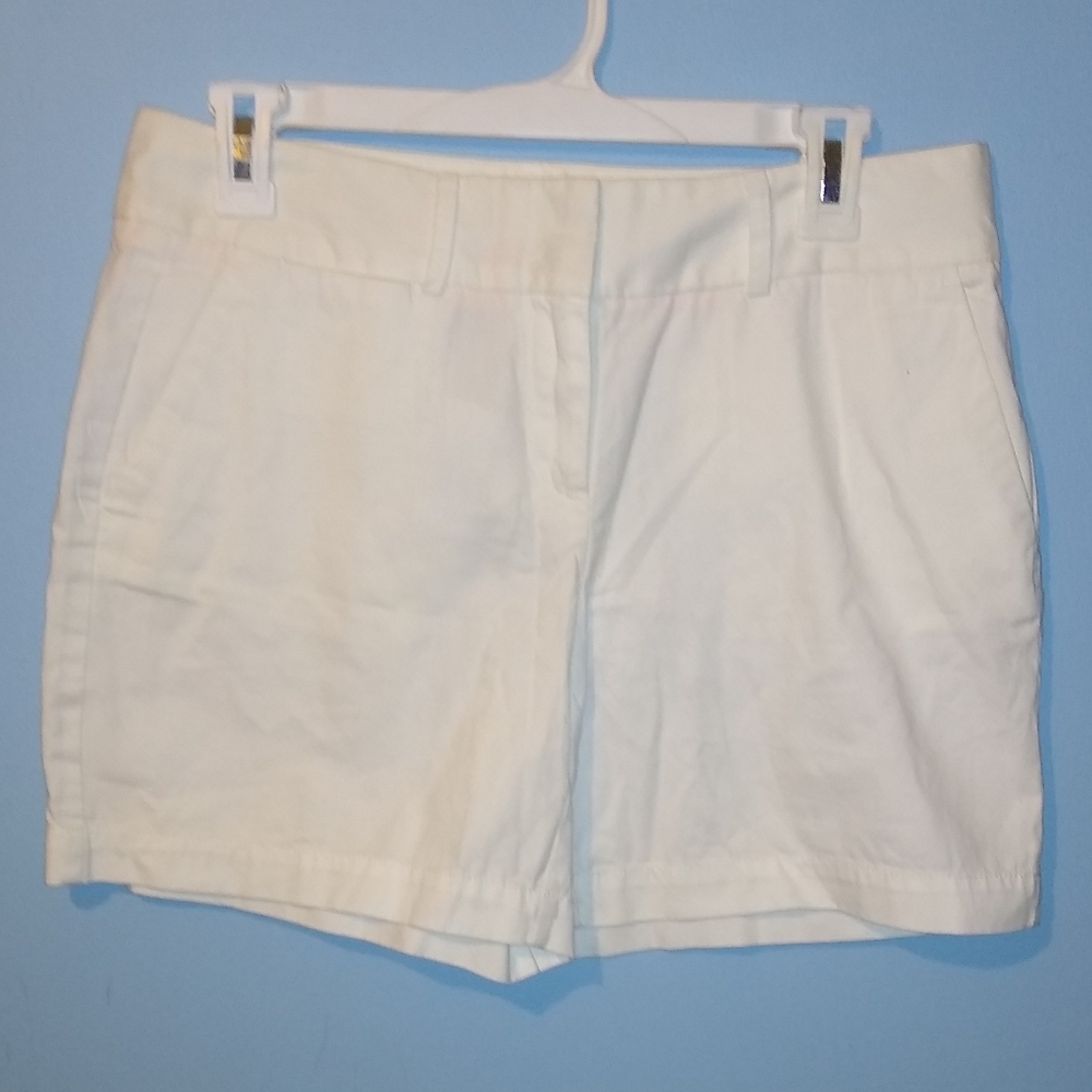 Size 2 LOFT white shorts NWT